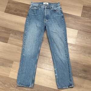 Reformation Classic Blue Denim Jeans size 26